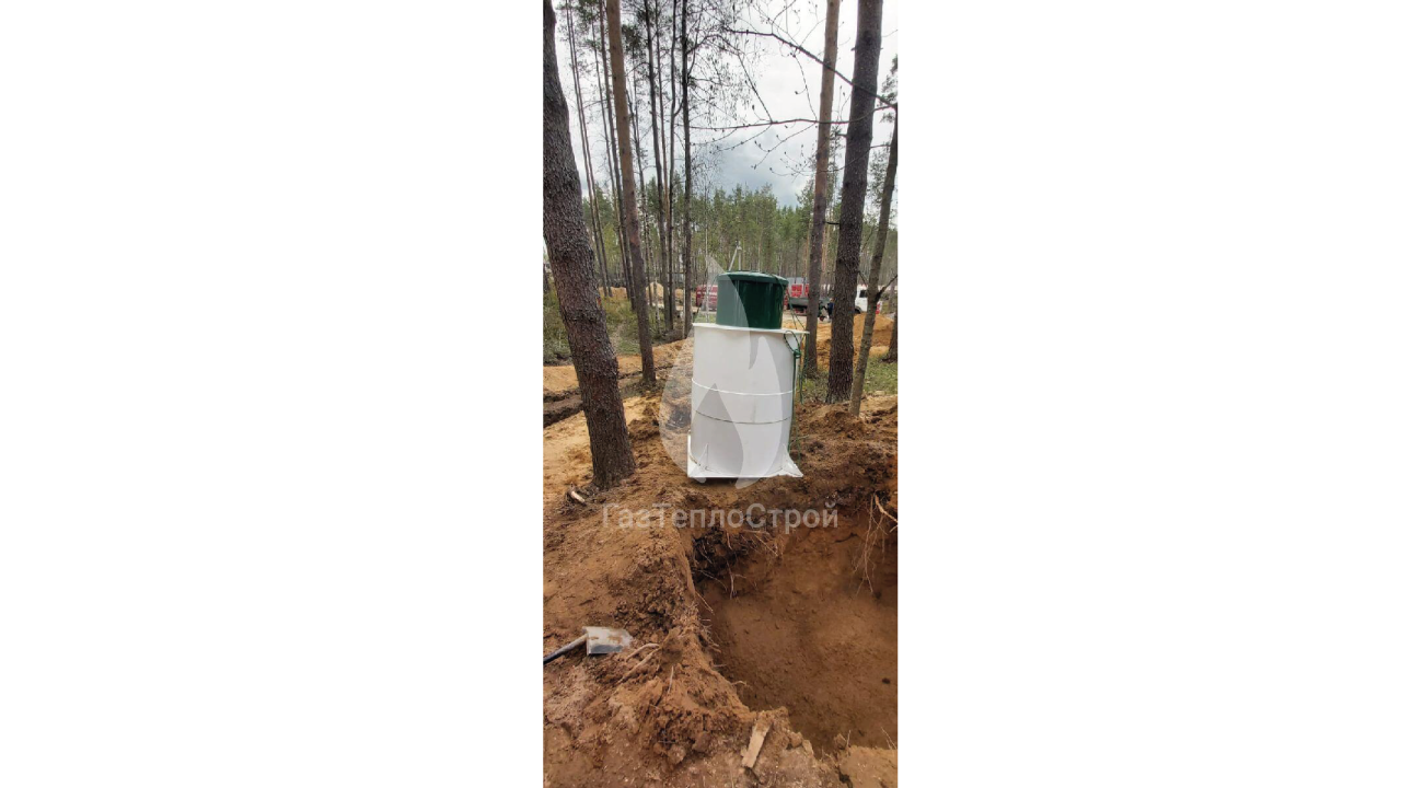 Подготовка к монтажным работам с септиком Kolo Vesi 8